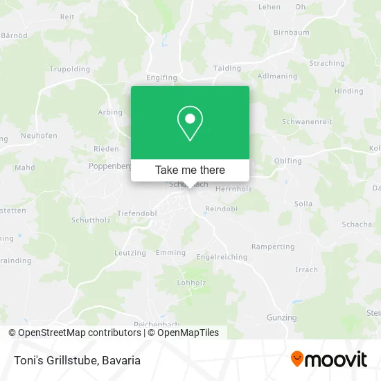 Карта Toni's Grillstube