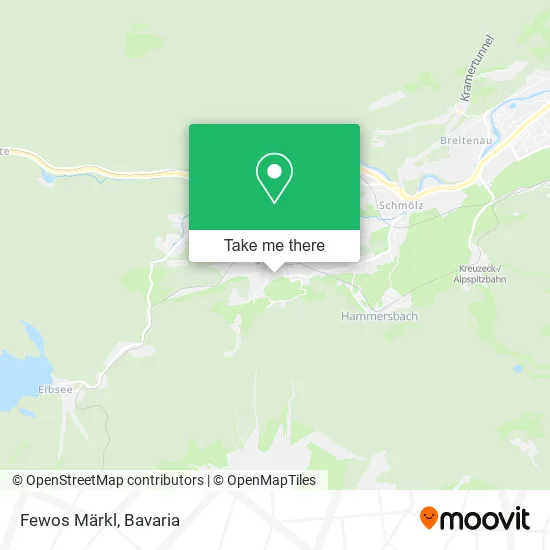 Карта Fewos Märkl