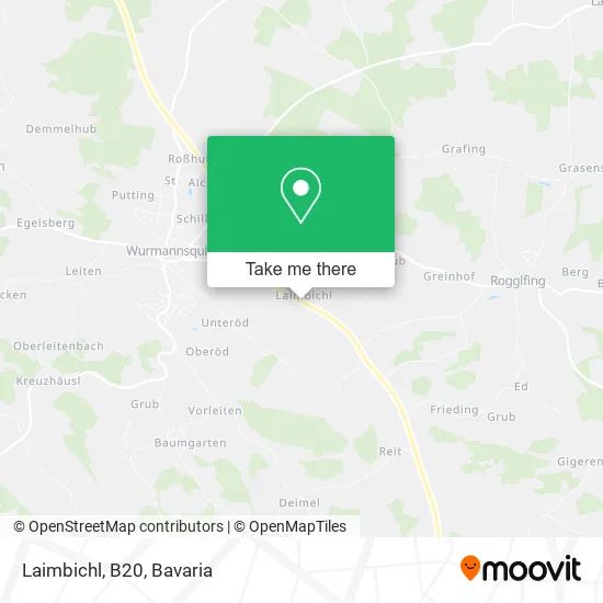 Карта Laimbichl, B20