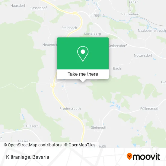 Карта Kläranlage