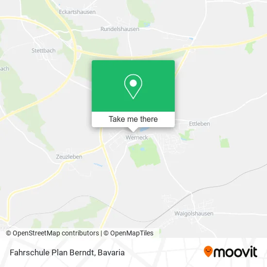 Карта Fahrschule Plan Berndt