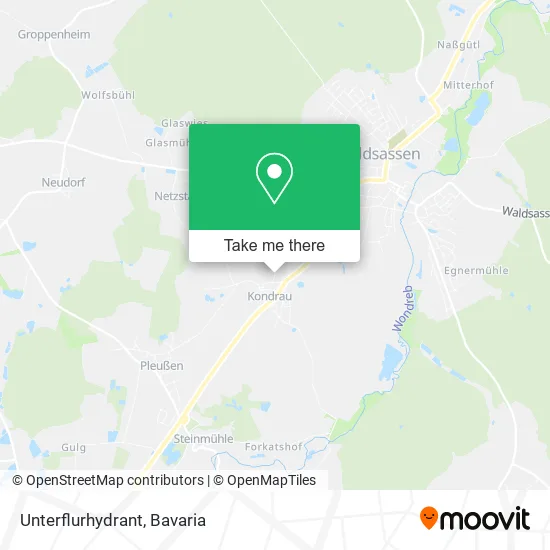 Карта Unterflurhydrant