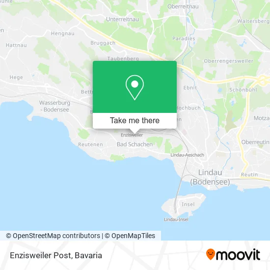 Карта Enzisweiler Post