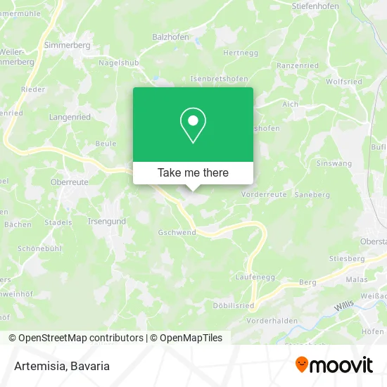 Карта Artemisia