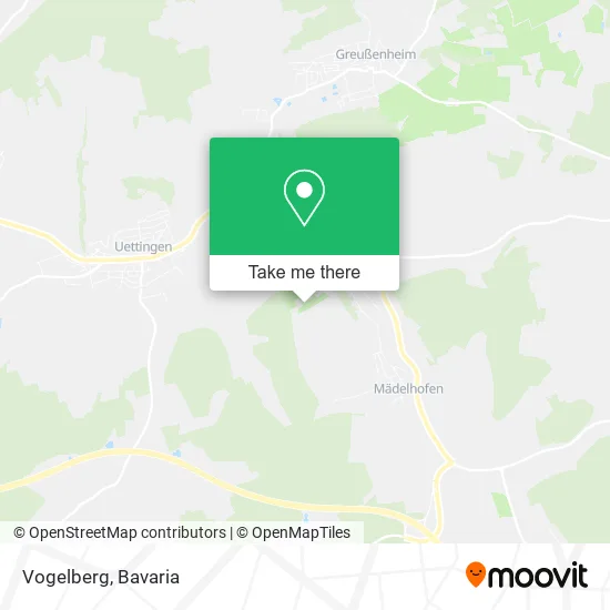 Карта Vogelberg