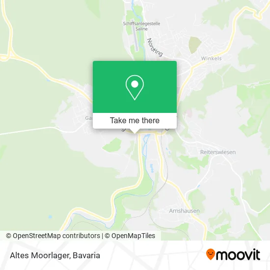 Карта Altes Moorlager