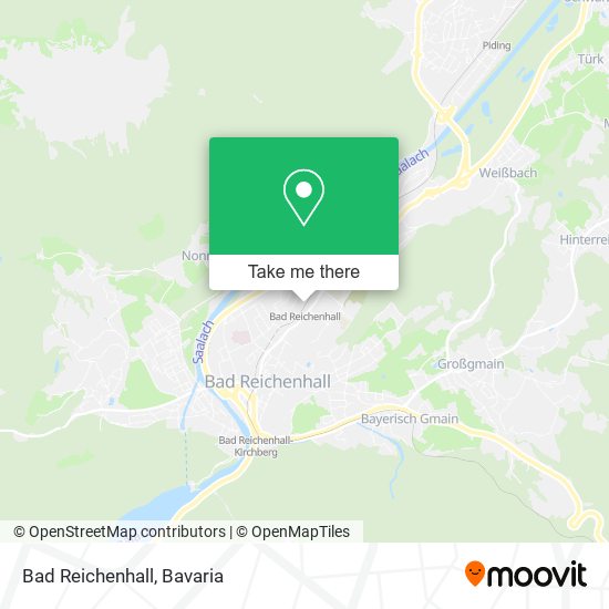 Bad Reichenhall map