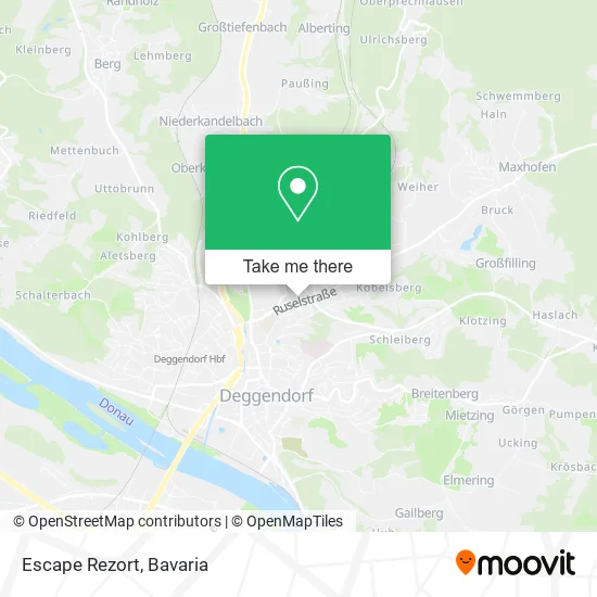 Карта Escape Rezort