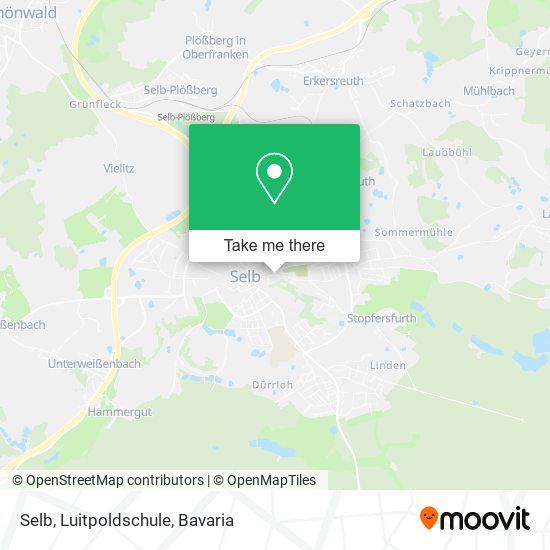 Selb, Luitpoldschule map
