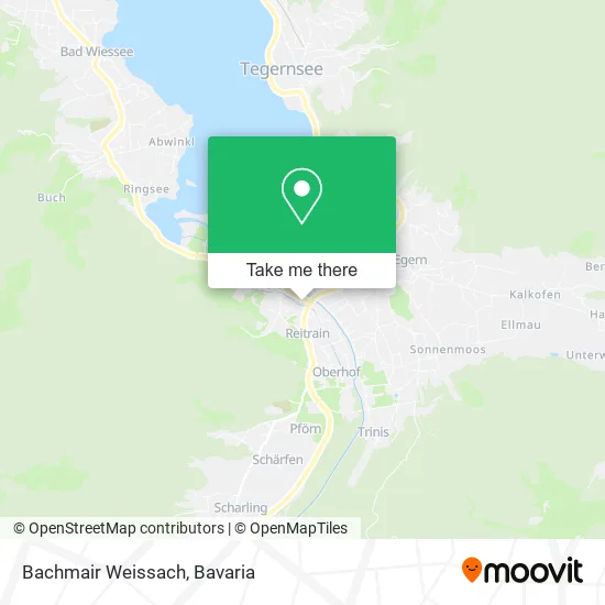 Карта Bachmair Weissach