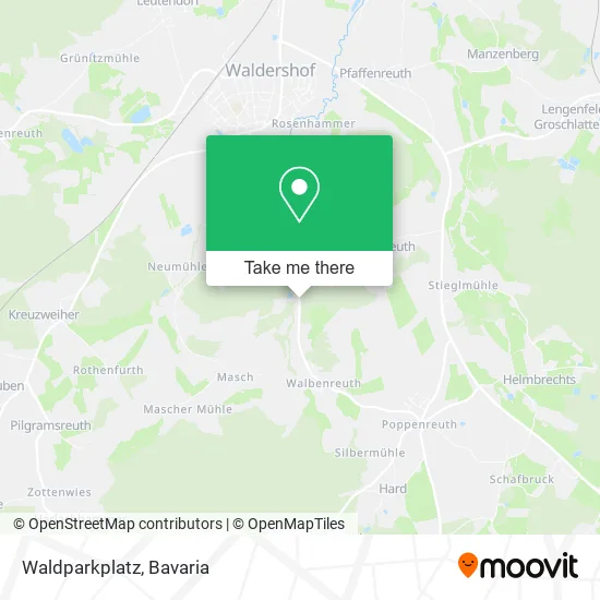 Карта Waldparkplatz