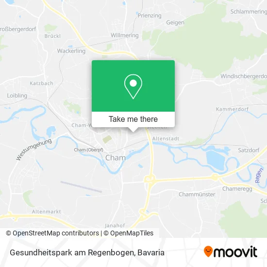 Карта Gesundheitspark am Regenbogen