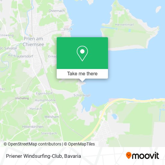 Priener Windsurfing-Club map