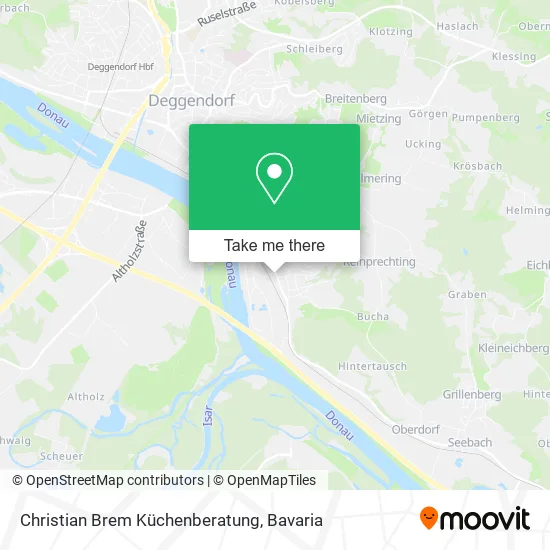 Карта Christian Brem Küchenberatung