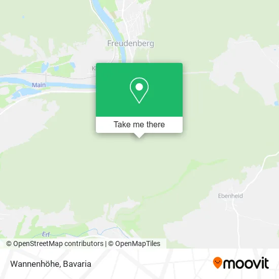 Карта Wannenhöhe