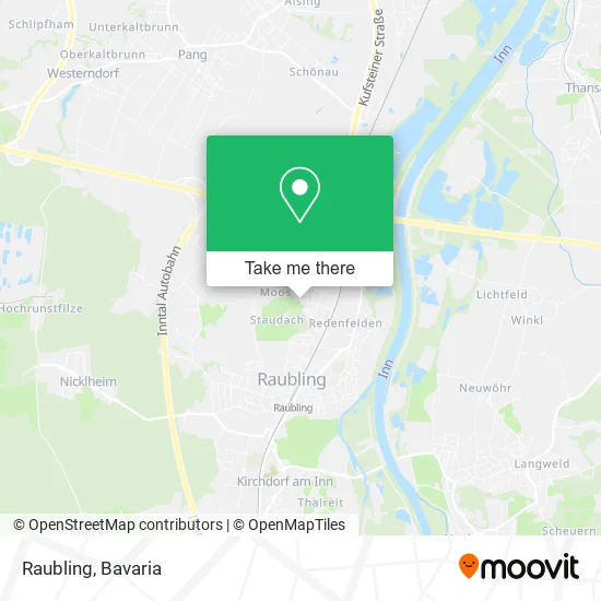 Карта Raubling
