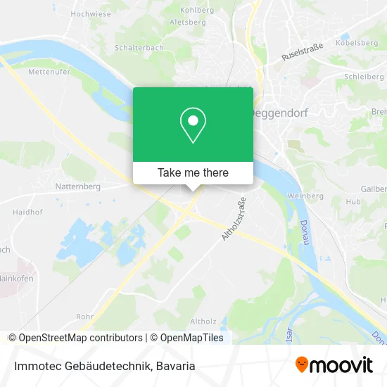 Карта Immotec Gebäudetechnik