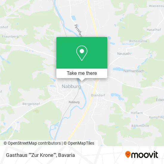 Карта Gasthaus ""Zur Krone""