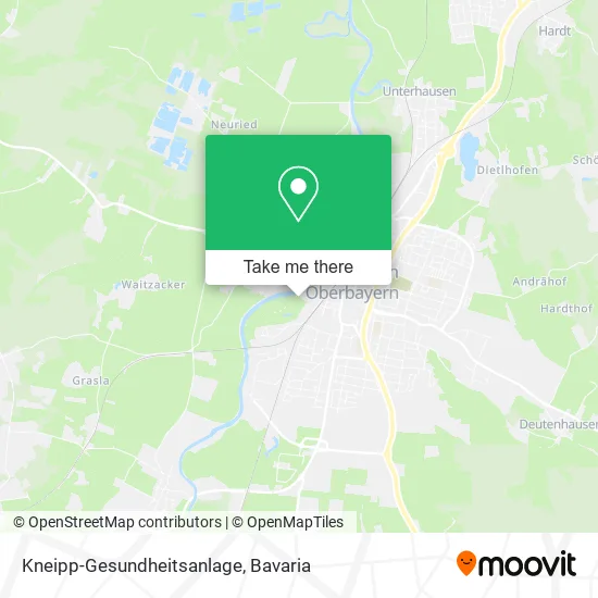 Карта Kneipp-Gesundheitsanlage