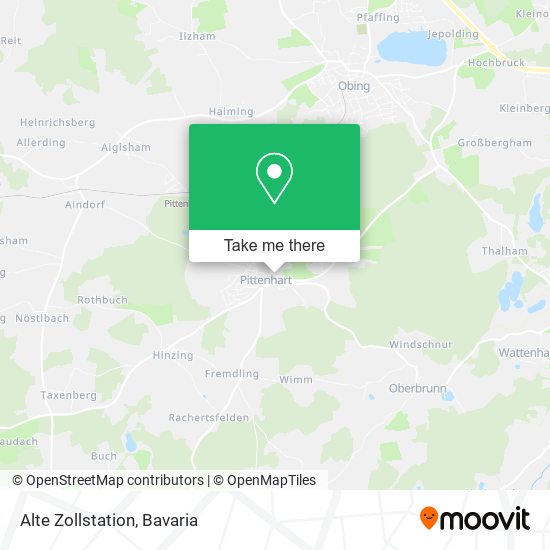 Alte Zollstation map