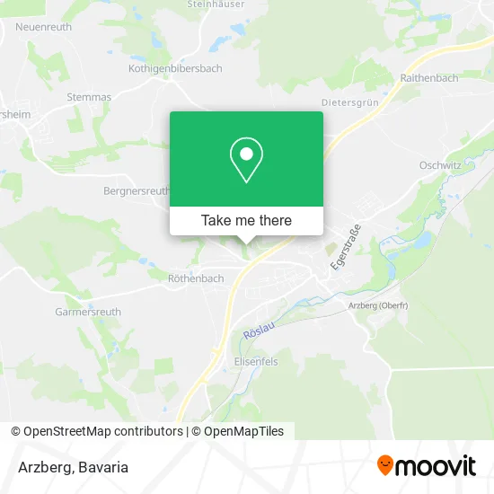 Карта Arzberg