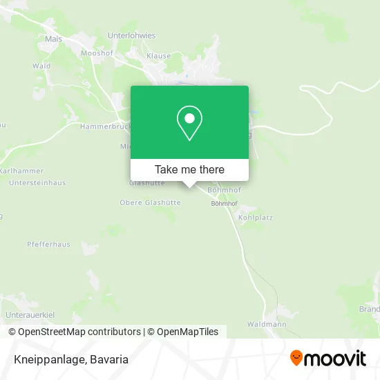 Карта Kneippanlage