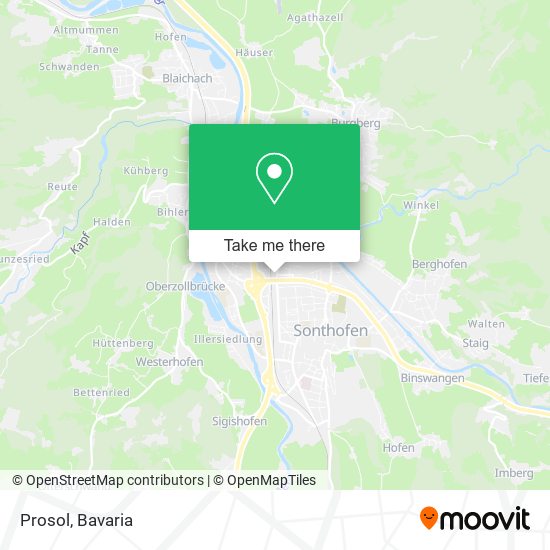 Карта Prosol