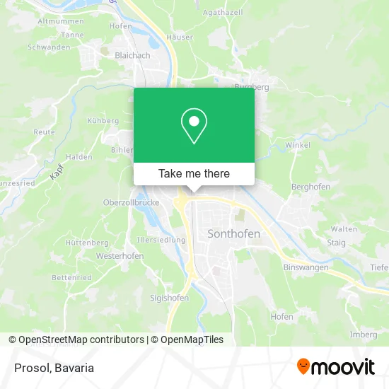 Карта Prosol