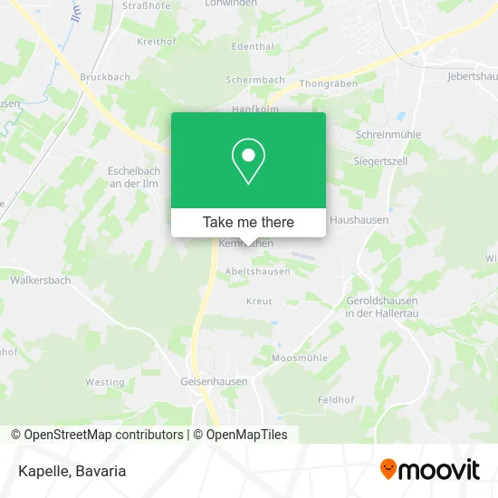 Карта Kapelle
