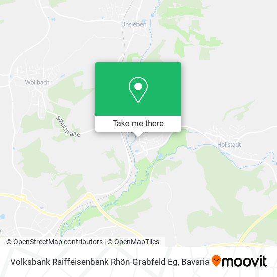 Volksbank Raiffeisenbank Rhön-Grabfeld Eg map