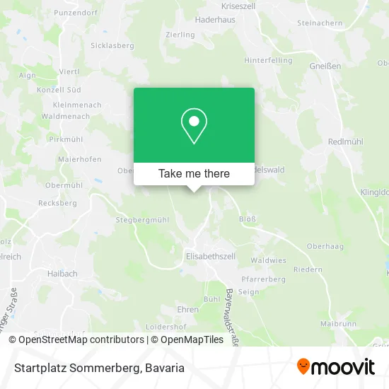 Карта Startplatz Sommerberg