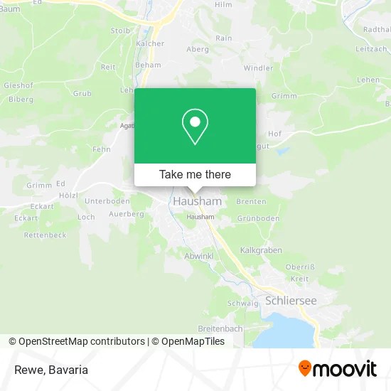 Карта Rewe
