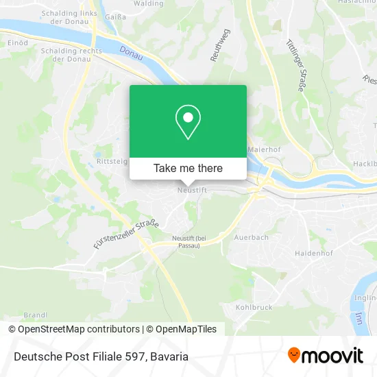 Карта Deutsche Post Filiale 597