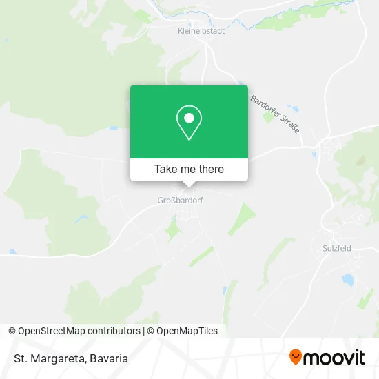 St. Margareta map