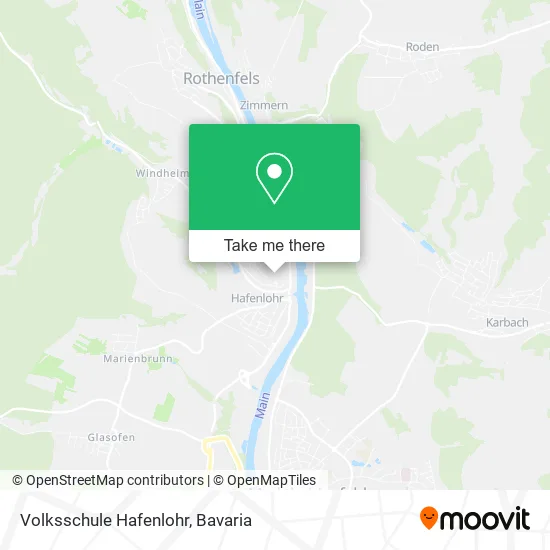 Карта Volksschule Hafenlohr