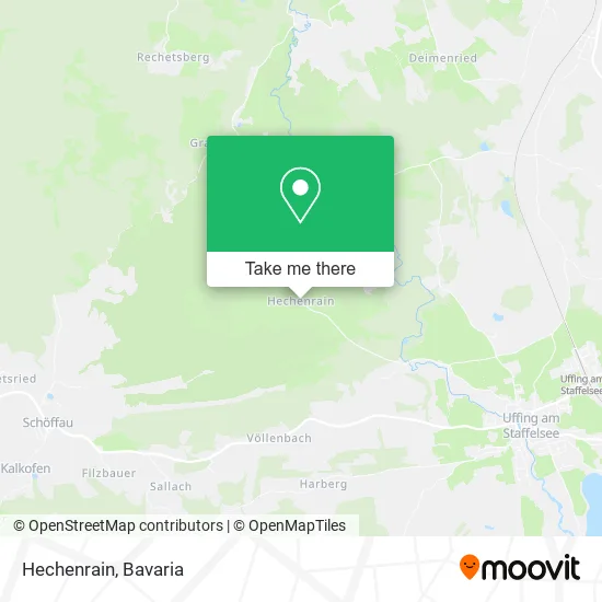 Карта Hechenrain