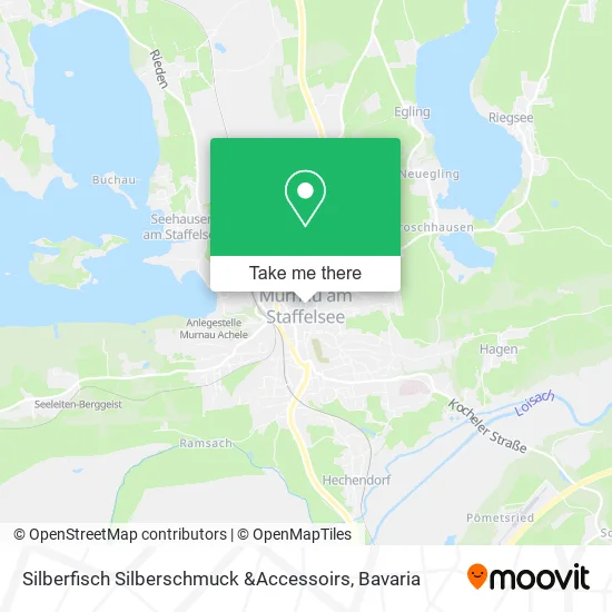 Карта Silberfisch Silberschmuck &Accessoirs