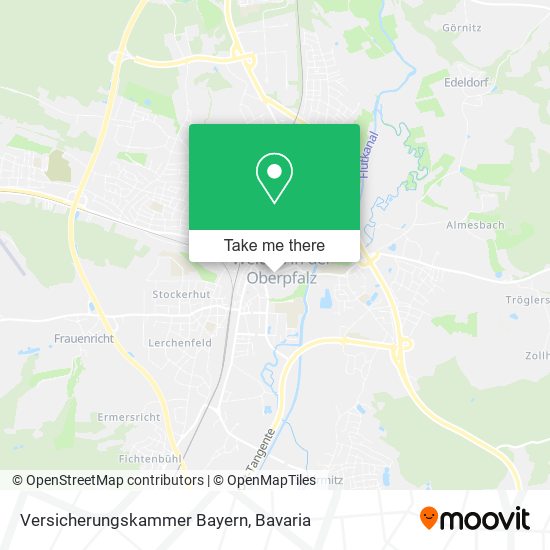 Versicherungskammer Bayern map