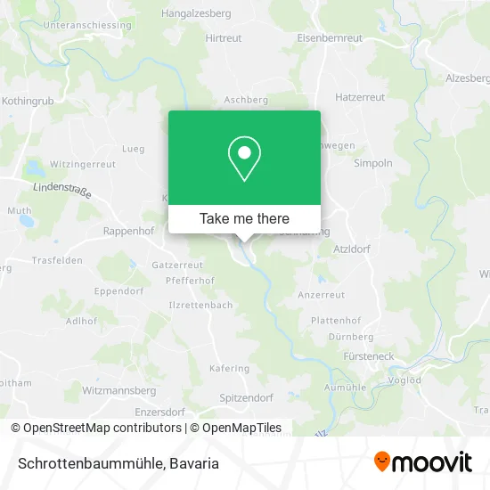 Карта Schrottenbaummühle