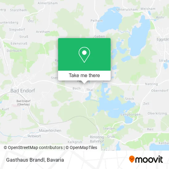 Карта Gasthaus Brandl