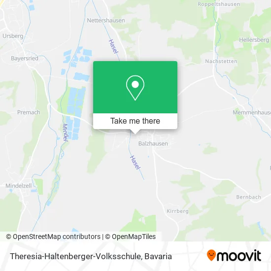 Карта Theresia-Haltenberger-Volksschule
