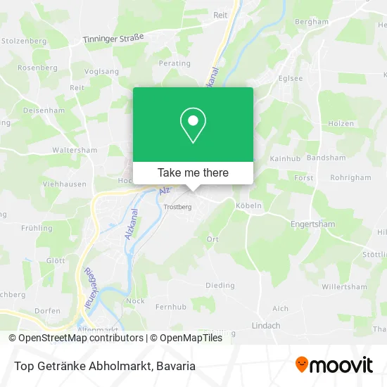 Карта Top Getränke Abholmarkt