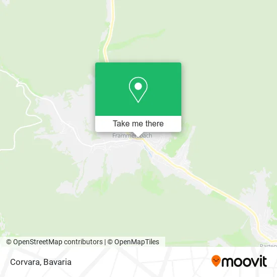 Карта Corvara