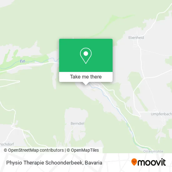 Карта Physio Therapie Schoonderbeek