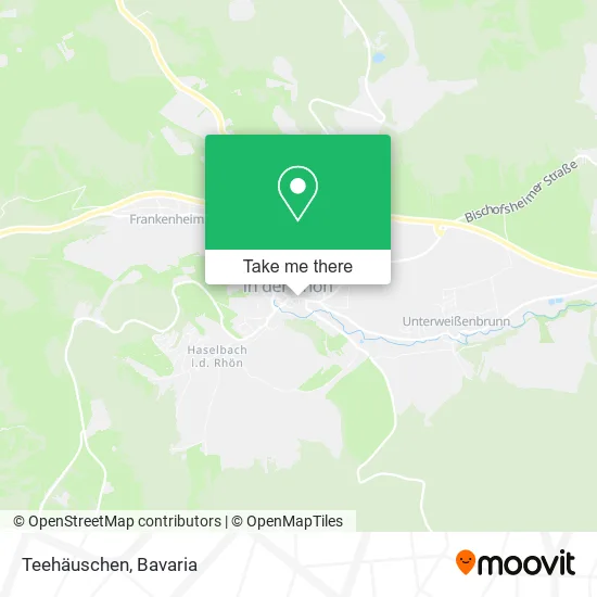Карта Teehäuschen