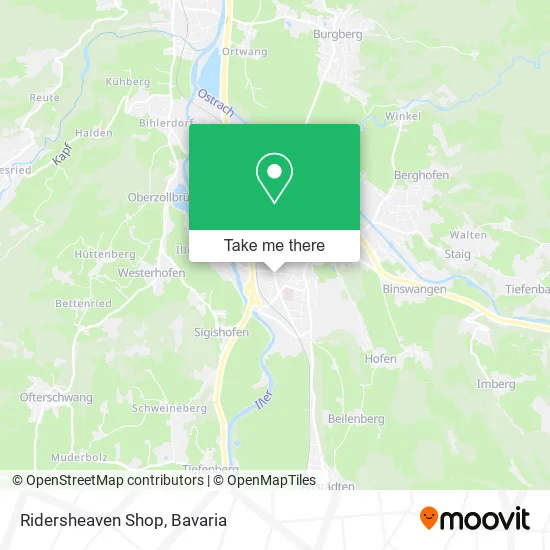 Карта Ridersheaven Shop