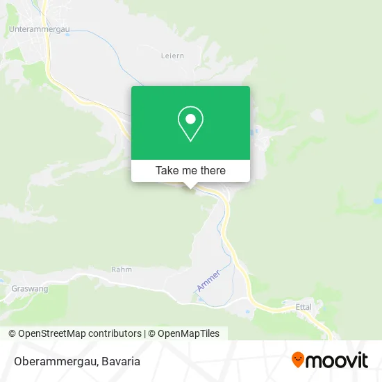 Карта Oberammergau