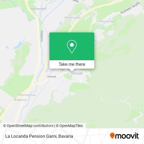 La Locanda Pension Garni map