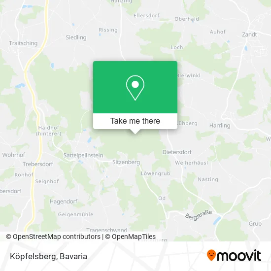 Карта Köpfelsberg