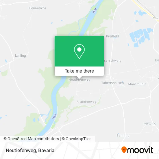 Карта Neutiefenweg